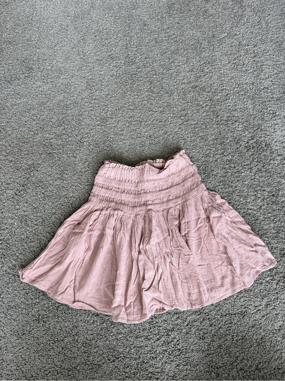 Pink High-Waisted Skirt